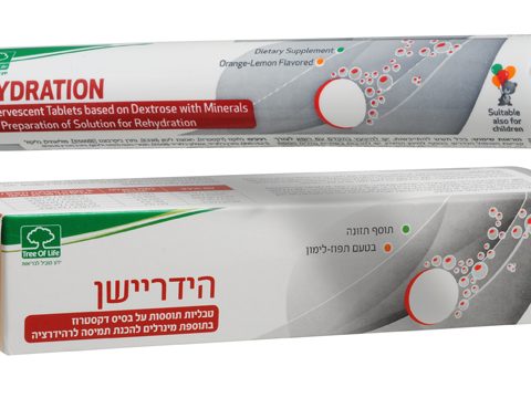 Tree Of Life הידריישן טבליה להתייבשות