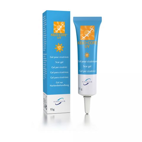 Kelo-cote קלו-קוט UV לצלקות חשופות לשמש