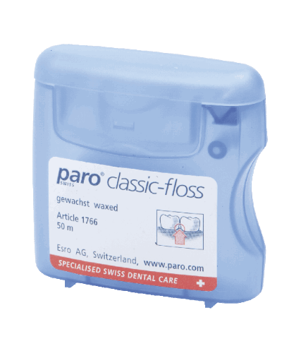 1766 PARO פארו 1766 - חוט דנטלי רחב עם שעווה