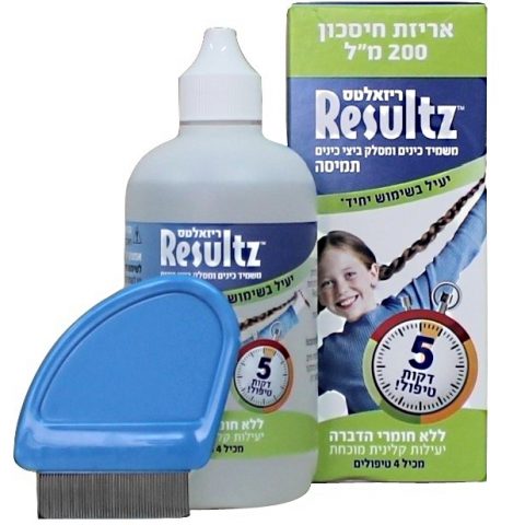 ריזאלטס משמיד כינים 200 מ"ל