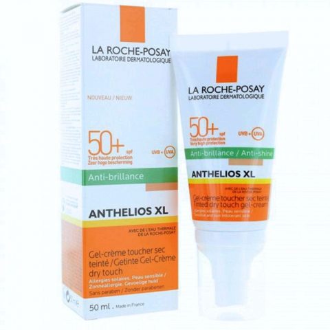 לה רוש פוזה אנתליוס קרם ג'ל הגנה מהשמש עם גוון לפנים