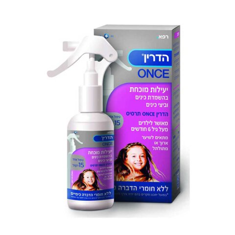 הדרין ONCE תרסיס נגד כינים