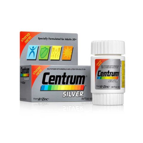 צנטרום סילבר מולטי ויטמין לגילאי +50