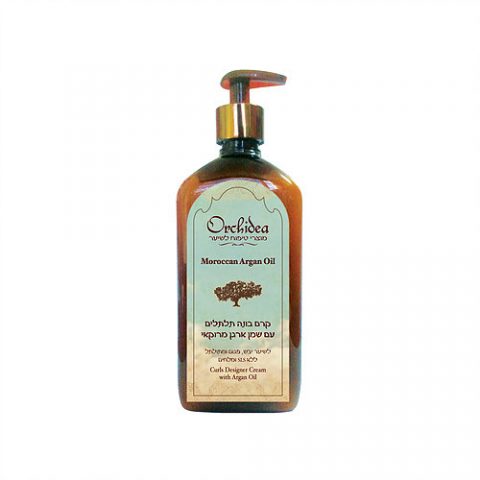 orchidea קרם בונה תלתלים עם שמן ארגן מרוקאי