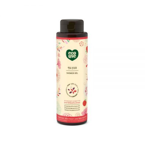 אקו לאב סבון גוף לעור רגיל עד שמן - סדרה אדומה