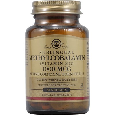סולגאר מתילקובלאמין ויטמין - ‎SOLGAR‎ ‎Methylcobalamin Vitamin B12
