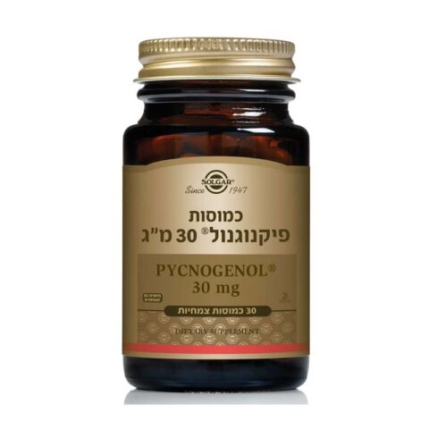סולגאר פיקנוגנול® 30 מ"ג - SOLGAR Pycnogenol®